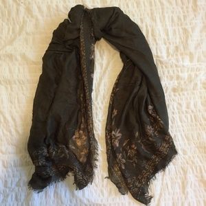 Urban Outfitters Kimchi Blue Floral Scarf